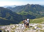 Salita al Pizzo Arera (2512 m.) dal Rif. SABA e Capanna 2000 nella splendida giornata del 28 agosto 2010